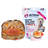 LK Baits Pet Nutrigel Salmon L-XL Функціональні ласощі для собак великих порід для суглобів з лососем та Omega-3 (Ø 18 мм), 200 г