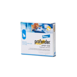 Profender Spot-On (Профендер Спот-он) Краплі від глистів для котів від 2,5 до 5 кг, 1 піпетка