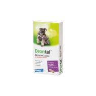 Drontal (Дронтал) Таблетки від глистів зі смаком м'яса для собак, 1 шт