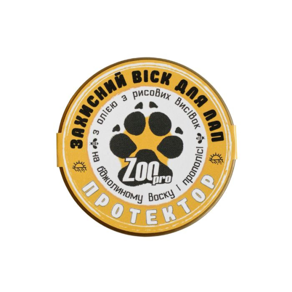 ZOOpro №1 "Протектор" Віск для лап собак і котів, 50 мл