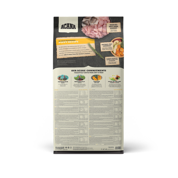 Acana Puppy Recipe Сухий корм для цуценят усіх порід, 17 кг - 1