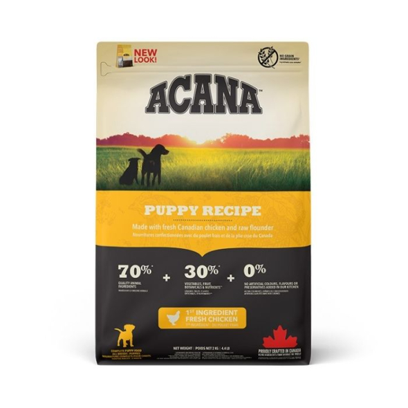Acana Puppy Recipe Сухий корм для цуценят усіх порід, 2 кг - 2