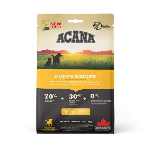 Acana Puppy Recipe Сухий корм для цуценят усіх порід, 340 г - 2