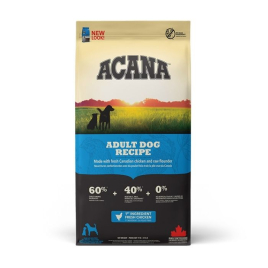 Acana Adult Dog Recipe Сухий корм для дорослих собак усіх порід, 17 кг