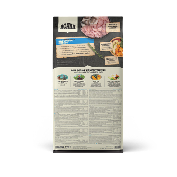 Acana Adult Dog Recipe Сухий корм для дорослих собак усіх порід, 17 кг - 1