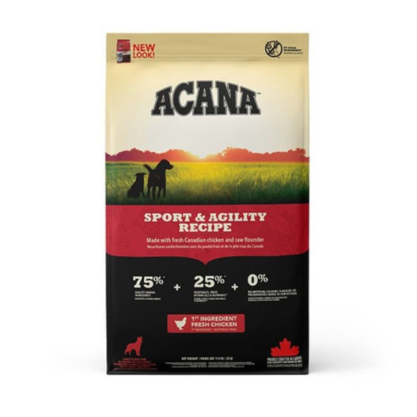 Acana Sport &amp; Agility Recipe Сухий корм для активних собак всіх порід, 11,4 кг