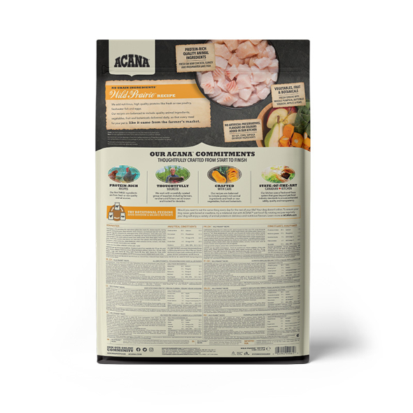 Acana Highest Protein Wild Prairie Recipe Сухий корм для собак всіх порід та всіх стадій життя, 6 кг - 1