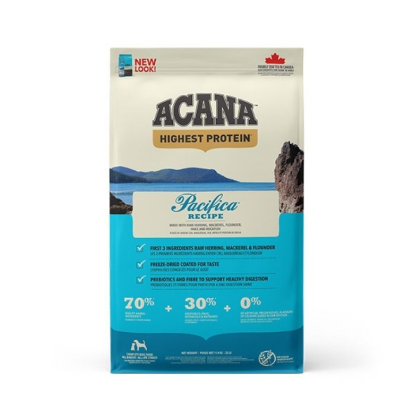 Acana Highest Protein Pacifica Recipe Сухий корм для собак всіх порід та всіх стадій життя, 11,4 кг - 2
