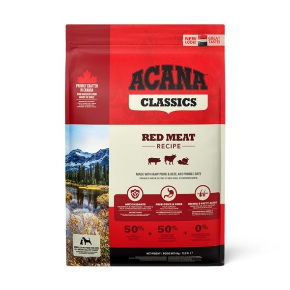 Acana Classics Red Meat Recipe Сухий корм для собак всіх порід та всіх стадій життя, 6 кг - 2
