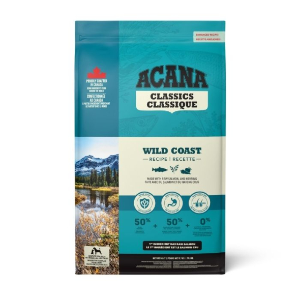 Acana Classics Wild Coast Recipe Сухий корм для собак всіх порід та всіх стадій життя, 9,7 кг - 2