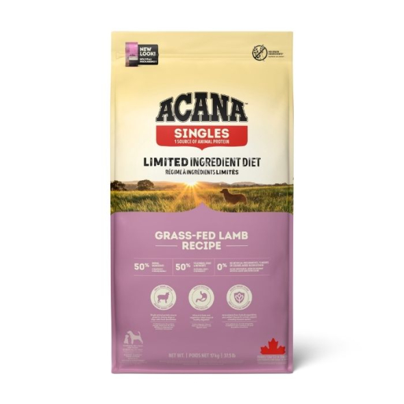 Acana Grass-Fed Lamb Сухий корм з ягням для собак усіх порід, 17 кг - 2