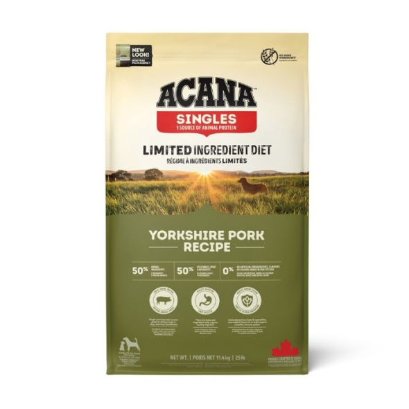 Acana Yorkshire Pork Сухий корм зі свининою для собак усіх порід, 11,4 кг