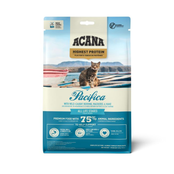 Acana Pacifica Cat Сухий корм для котів всіх порід та всіх стадій життя, 340 г - 2