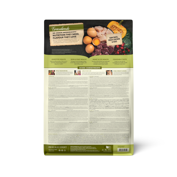 Acana Grasslands Cat Сухий корм для котів всіх порід та всіх стадій життя, 1,8 кг - 1