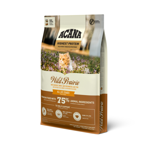 Acana Wild Prairie Cat Сухий корм для котів всіх порід та всіх стадій життя, 4,5 кг