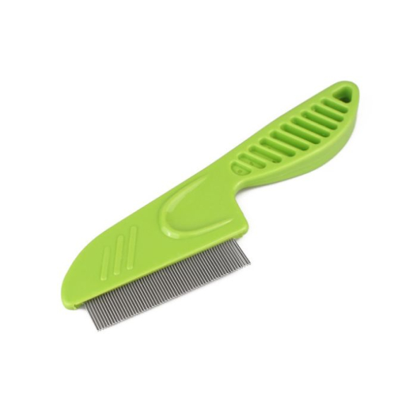 Barksi Гребінець для вичісування бліх та вошей з ручкою, 60 зубців, 17,5 х 6,5 см