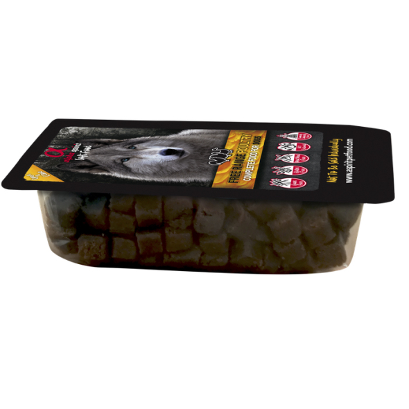 Alpha Spirit Multiprotein Беззерновий напіввологий корм для собак всіх порід, 200 г