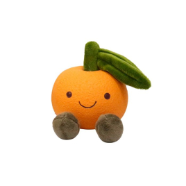MISOKO Іграшка для собак, апельсин, латекс, помаранчевий, 6.5 см