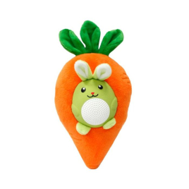 MISOKO Іграшка для собак морква, плюш, помаранчева, 22,5 см