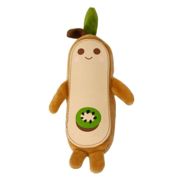 MISOKO Іграшка для собак звірятко-ківі, плюш, коричневе, 19 см