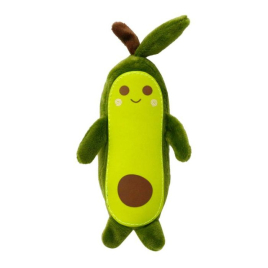 MISOKO Іграшка для собак звірятко-авокадо, плюш, зелене, 19 см