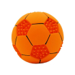 MISOKO Іграшка для собак футбольний м'яч, латекс, помаранчевий, 10 см
