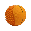 MISOKO Іграшка для собак баскетбольний м'яч, латекс, помаранчевий, 10 см