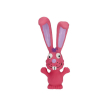 MISOKO Іграшка для собак, вухатий кролик, латекс, рожевий, 17 см
