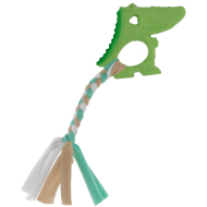 MISOKO Іграшка для собак, крокодил, латекс, різнокольоровий, 23 см