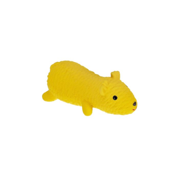 MISOKO Іграшка для собак, оленятко, латекс, жовтий, 17.5 см