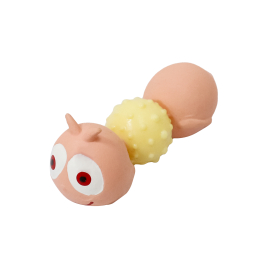 MISOKO Іграшка для собак, мураха, латекс, коричнева з жовтим, 9.2 см