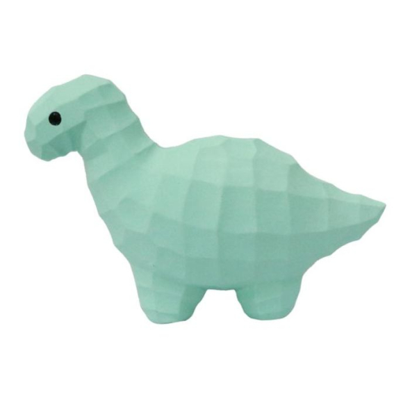 MISOKO Іграшка для собак динозавр, латекс, м'ятний, 21,5 см