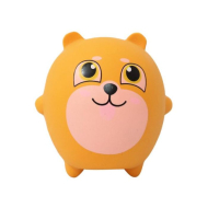 MISOKO Іграшка для собак собака, латекс, коричнева, 7 см