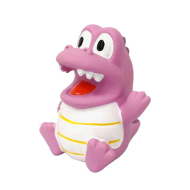 MISOKO Іграшка для собак динозавр, латекс, фіолетовий, 9 см