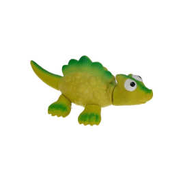 MISOKO Іграшка для собак, динозаврик, вініл, зелений, 21 см