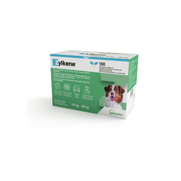 Zylkene Препарат для зниження стресу та тривоги 225 мг, 10 капсул