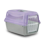 MP Bergamo Gipsy XS Plastic Door Переноска для котів і невеликих собак бузкова, 39 х 26 х 25 cм