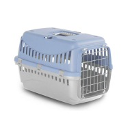 MP Bergamo Gipsy S Metal Door Переноска для котів і невеликих собак блакитна, 46 x 31 x 32 см