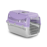 MP Bergamo Gipsy S Metal Door Переноска для котів і невеликих собак бузкова, 46 x 31 x 32 см