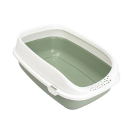 MPS Beta Plus Small Light Green Туалет з бортиком для котів світло-зелений, 43 x 31 x 16 см