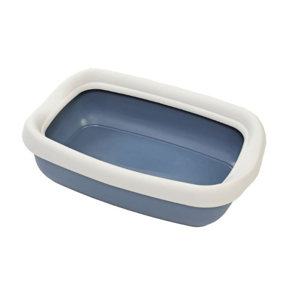 MPS Beta Maxi W/Frame Dark Blue Туалет з бортиком для котів темно-блакитний, 49 x 39 x 13 см