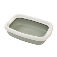 MPS Beta Maxi W/Frame Light Green Туалет з бортиком для котів світло-зелений, 49 x 39 x 13 см