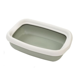 MPS Beta Maxi W/Frame Light Green Туалет з бортиком для котів світло-зелений, 49 x 39 x 13 см