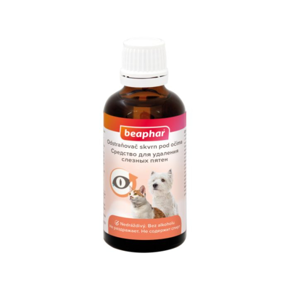 Beaphar Sensitiv Розчин для видалення слізних плям у котів і собак, 50 мл
