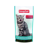 Beaphar Cat-A-Dent Bits Ласощі-подушечки для чищення зубів котів, 35 г