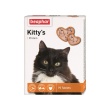 Beaphar Kitty's Protein Вітамінізовані ласощі з протеїном і рибою для котів, 75 шт