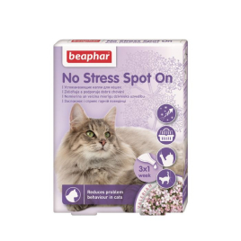 Beaphar No Stress Spot On Заспокійливі краплі на холку для котів, 1 піпетка