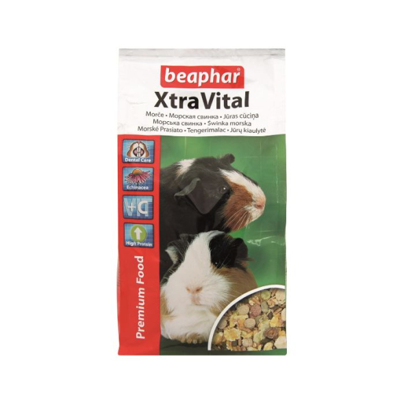 Beaphar XtraVital Корм для морських свинок, 1 кг