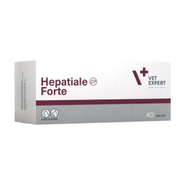 Vet Expert Hepatiale Forte (Гепатіале форте) Нутрицевтична добавка для підтримки та захисту функцій печінки у котів і собак, 40 таблеток