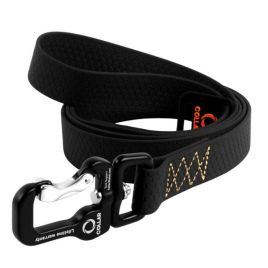 Evolutor Повідець для собак надміцний, XL, ширина 25 мм, довжина 2,1 м, чорний
